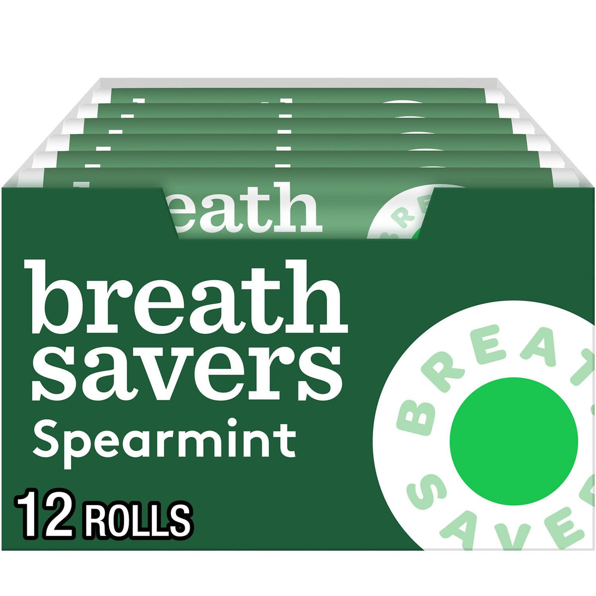 Hershey's Breath Savers Spearmint, 12 Count — 360 Per Case