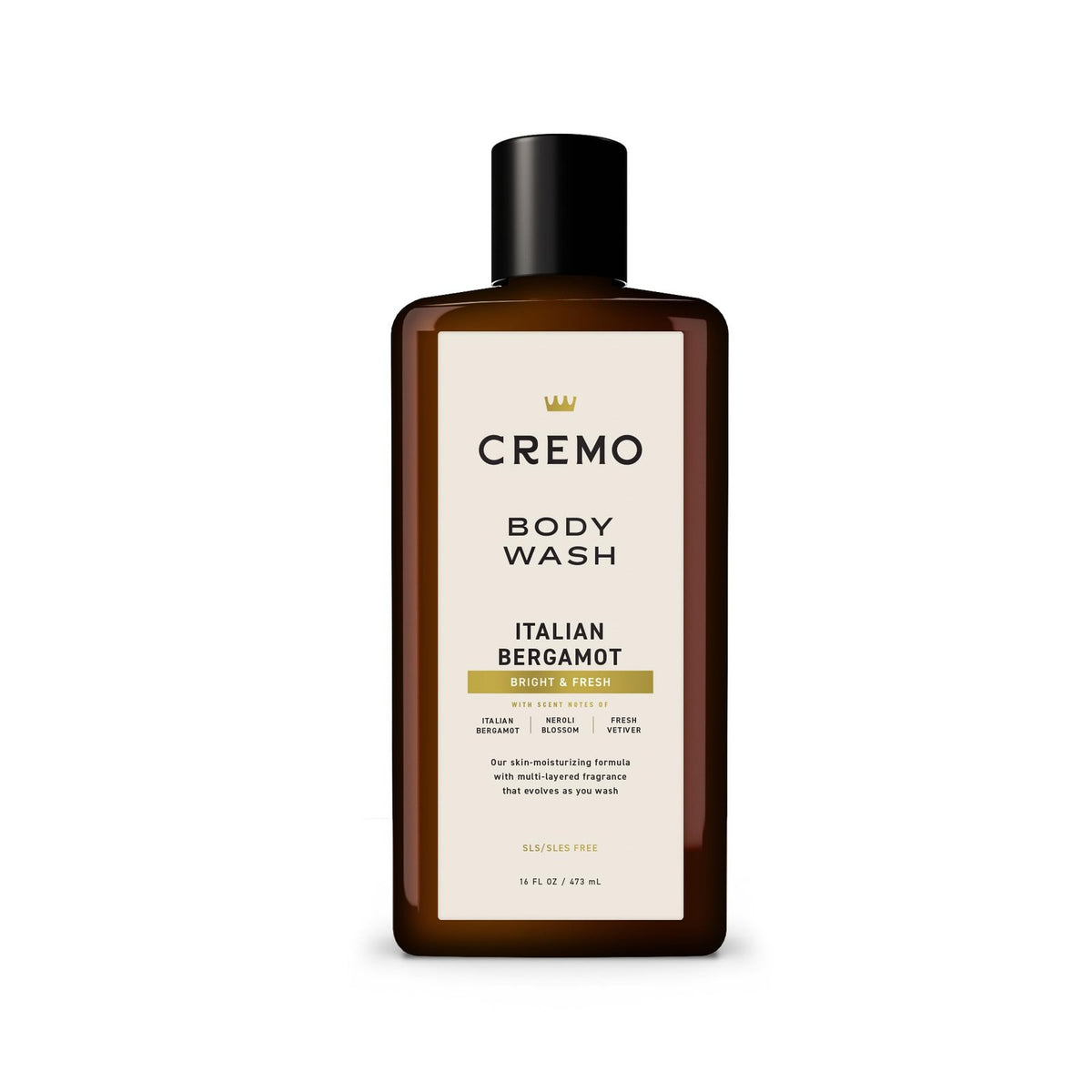 Cremo Body Wash Italian Bergamot (16 oz)/12pk