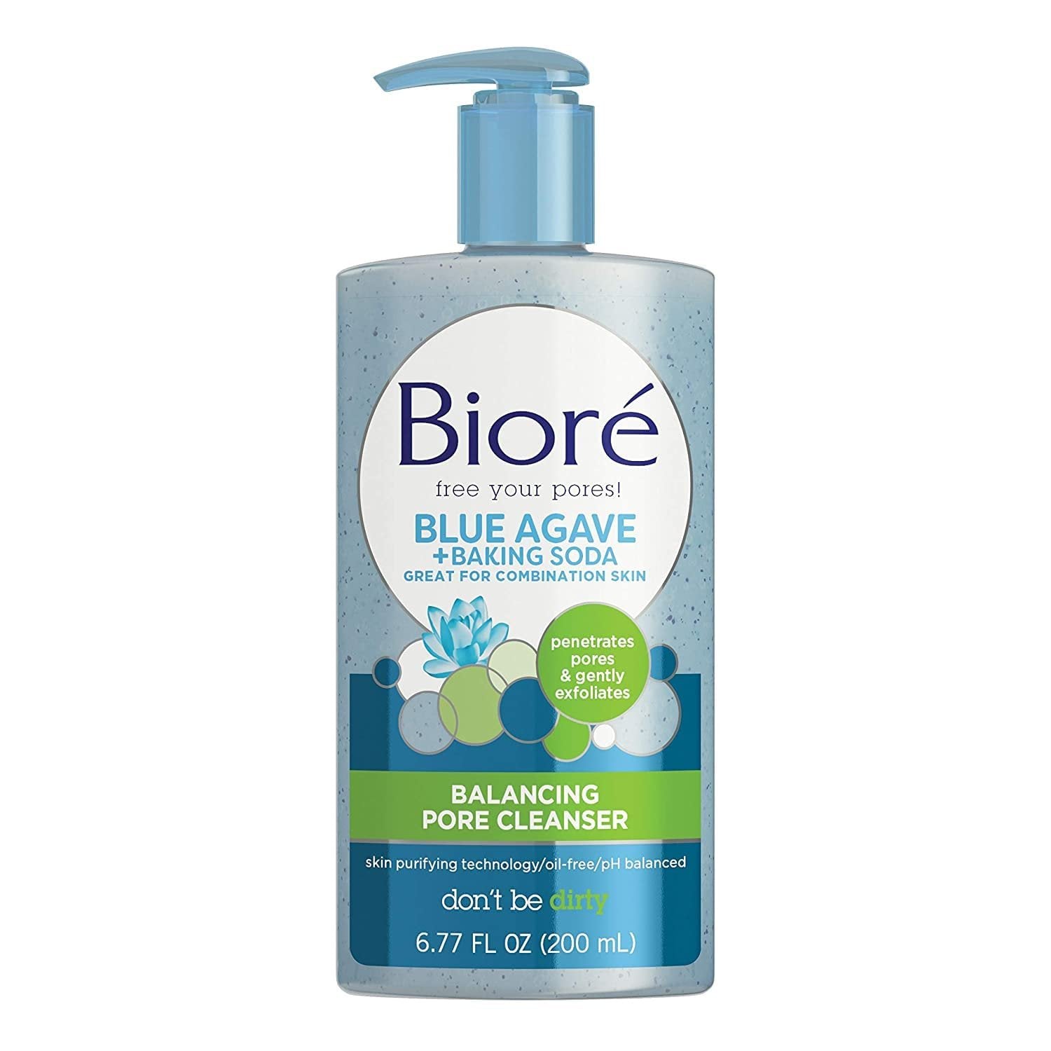 Biore Baking Soda Pore Cleanser (6.77 oz, 2 Pack)/12pk