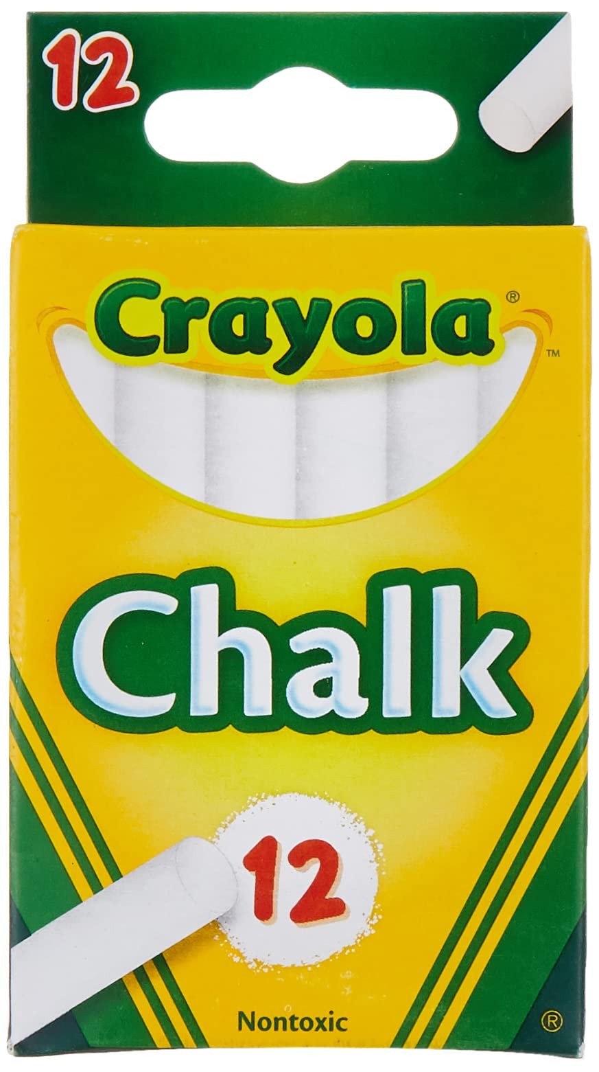 Crayola White Chalk (12 Pack)/36pk