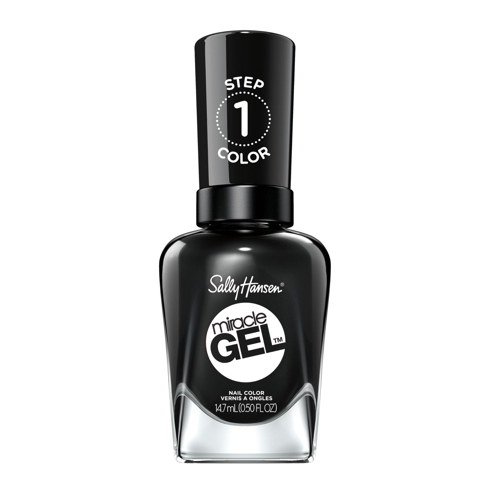 Sally Hansen Miracle Gel Onyx-pected Nail Polish (Black)/72pk