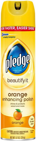 Pledge Orange, 9.7 oz — 6 Per Case
