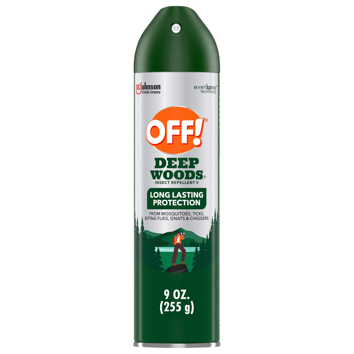 OFF! Deep Woods Dry Aerosol, 9 oz — 6 Per Case
