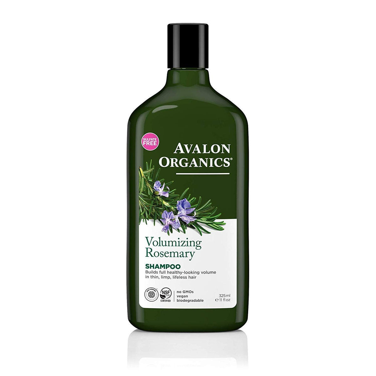 Avalon Organics Volumizing Rosemary Shampoo (11 oz)/6pk