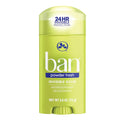 Ban Invisible Solid Deodorant Powder Fresh (2.6 oz, 4 Pack)/12pk