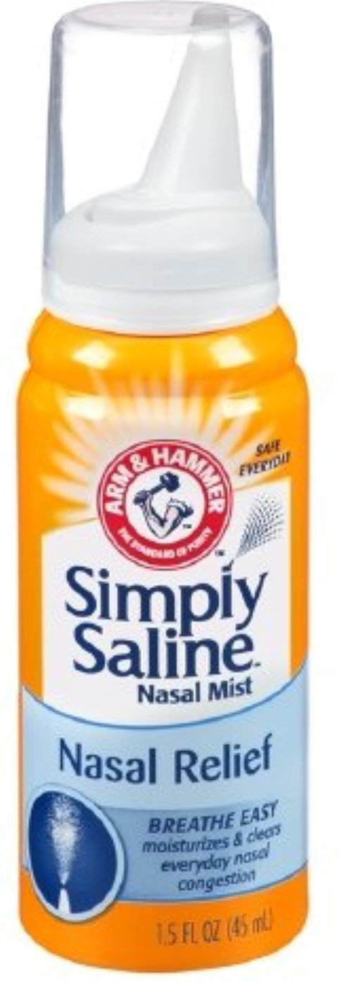 Simply Saline Sterile Nasal Mist (1.5 oz, Pack of 5)/24pk