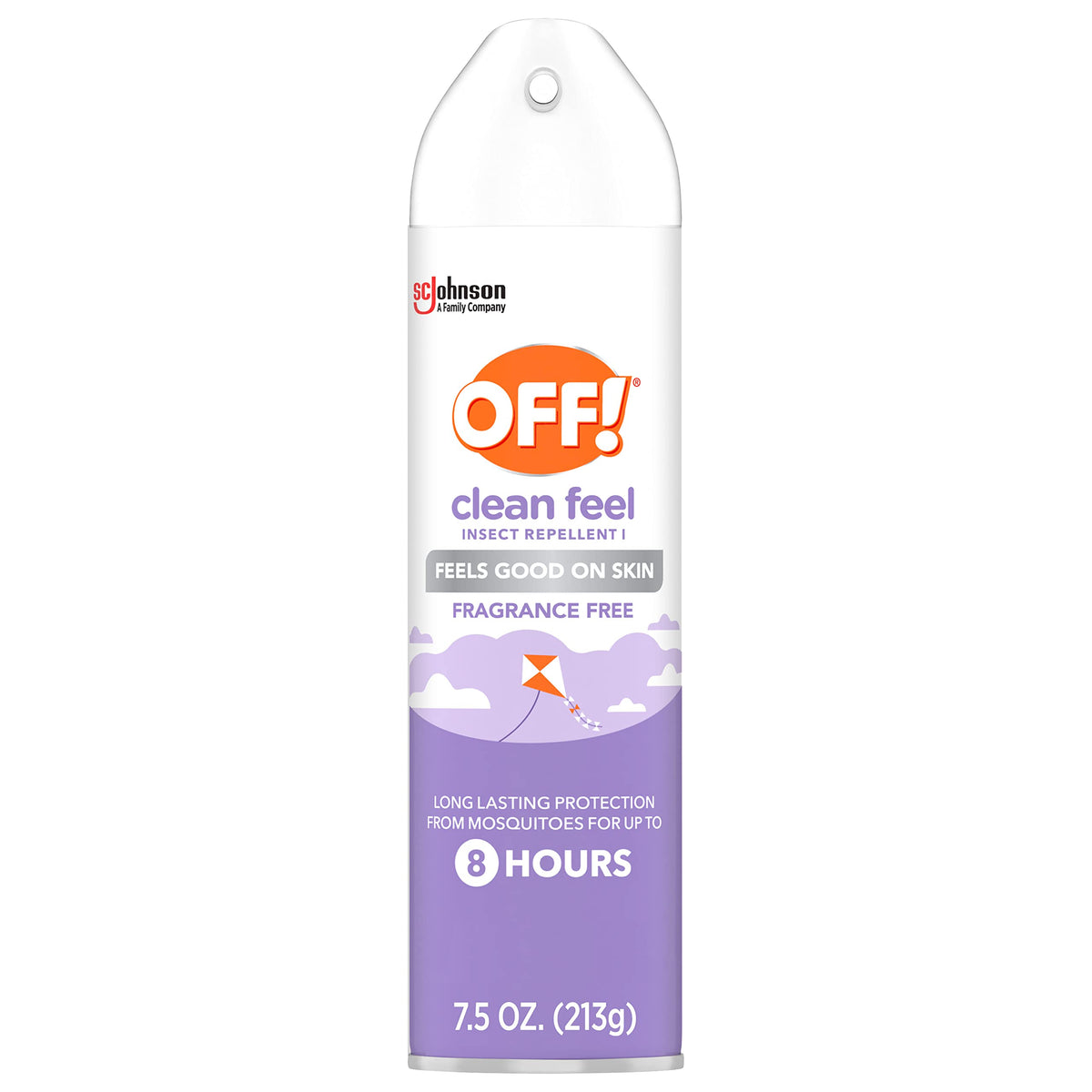 OFF! Clean Feel 20% Kbr Aerosol, 7.5 oz — 12 Per Case