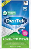 DenTek Triple Clean Floss Picks Mouthwash Blast (90 ct)/72pk