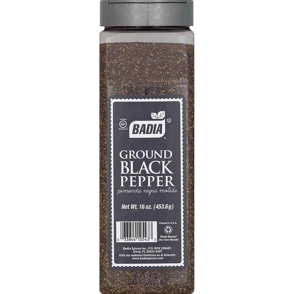 Badia Ground Black Pepper, 16 Ounce — 6 Per Case
