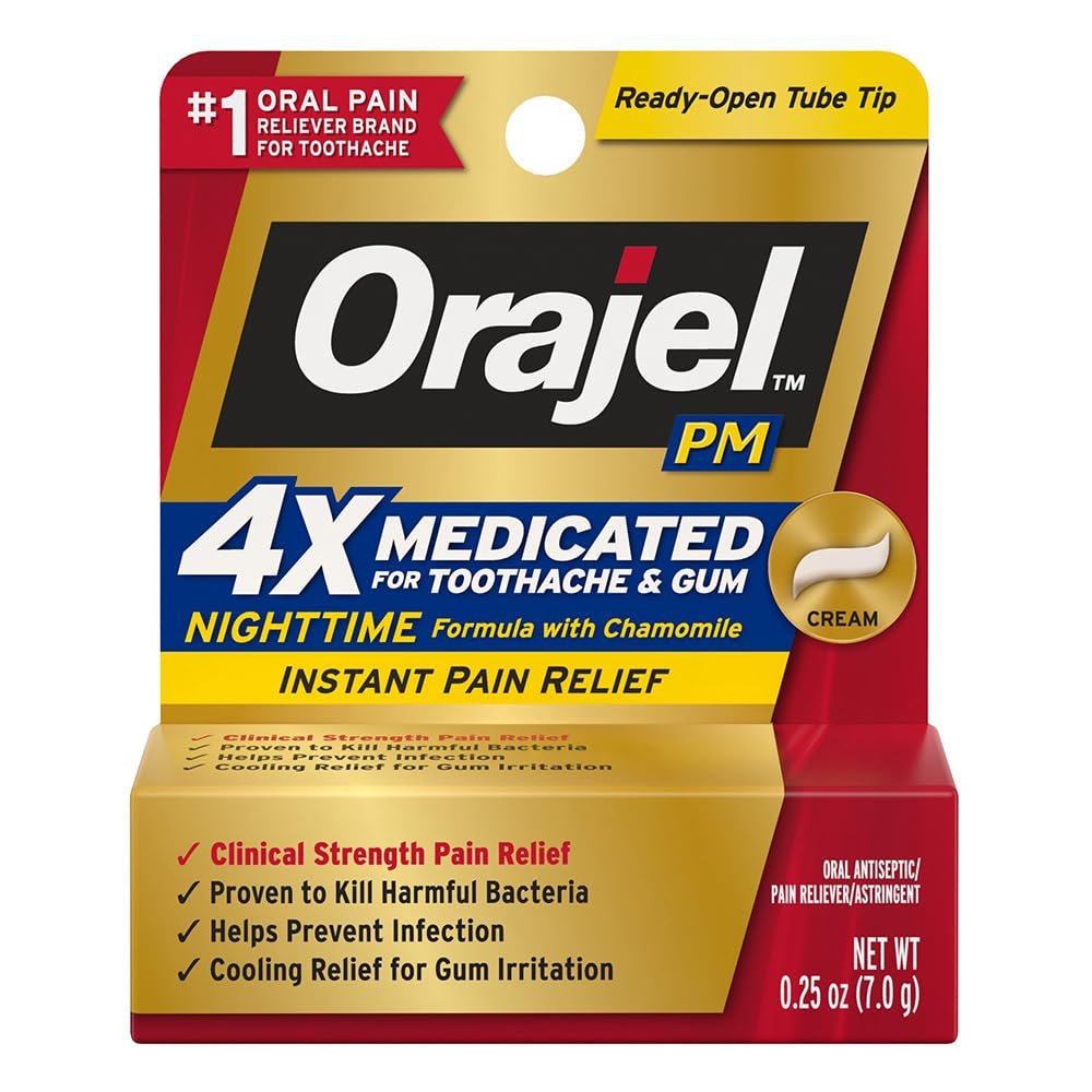 Orajel Pain Relief (0.25 oz)/24pk
