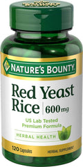 Nature's Bounty Red Yeast Rice (120 Count)/24pk