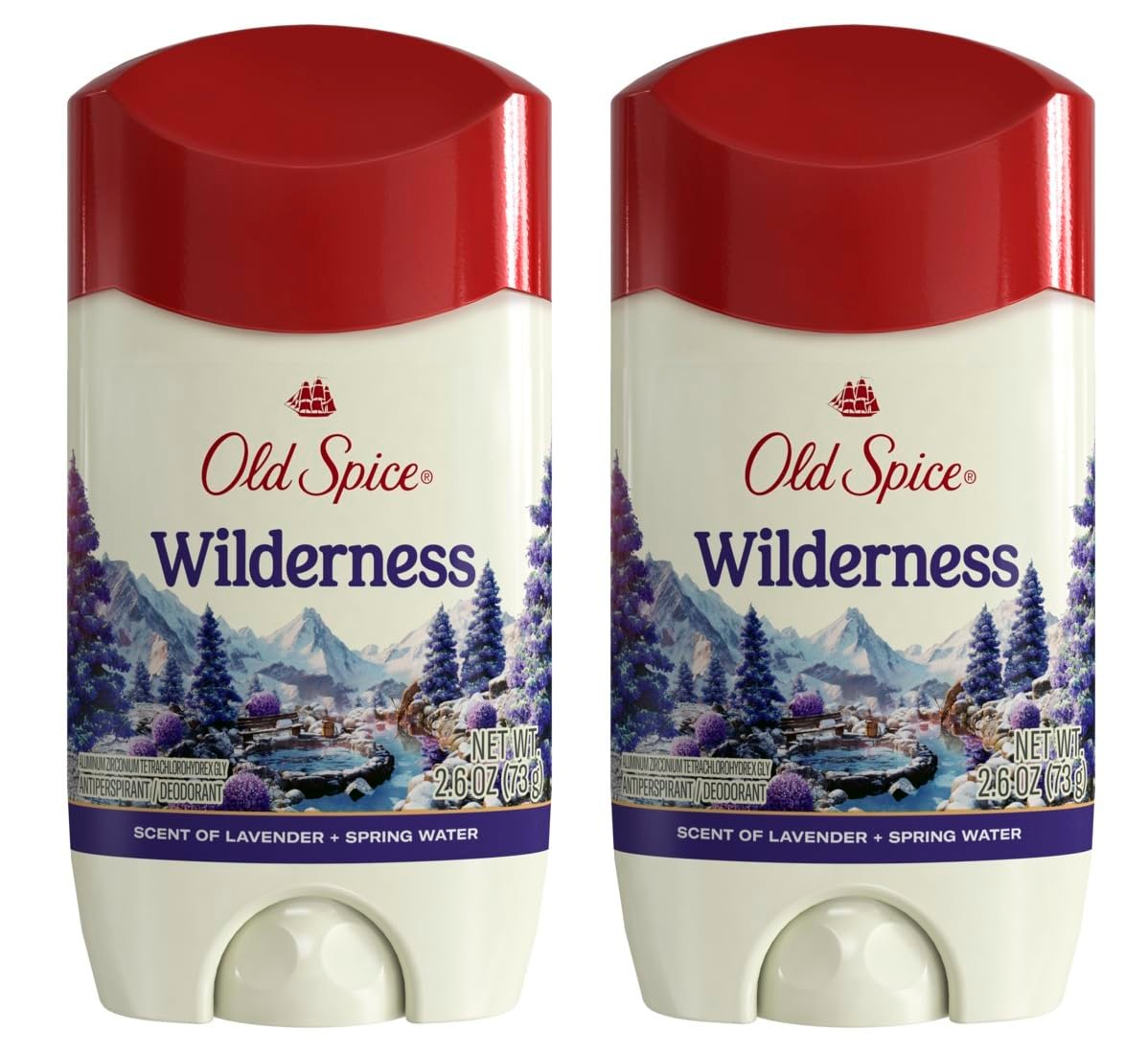 Old Spice Wilderness Lavender Deodorant (2.6 oz, 2-pack)/12pk