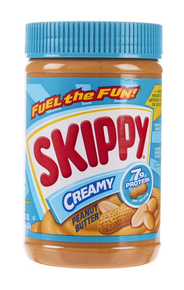 Skippy Creamy Peanut Butter (16.3 oz)/12pk