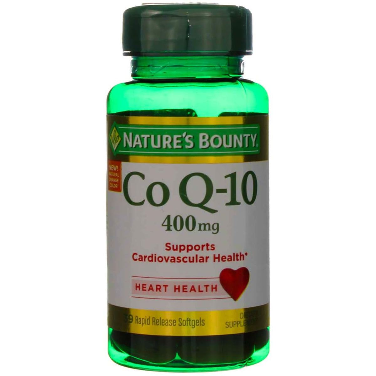 Nature's Bounty Co Q-10 Softgels 400 mg (39 Count, Pack of 2)/24pk