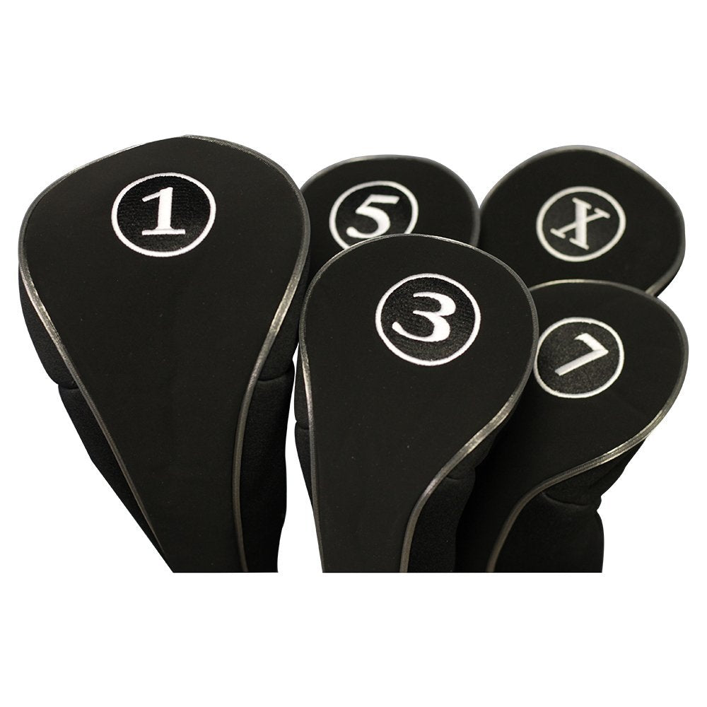 Generic Golf Zipper Head Covers (5 Pack)/48pk