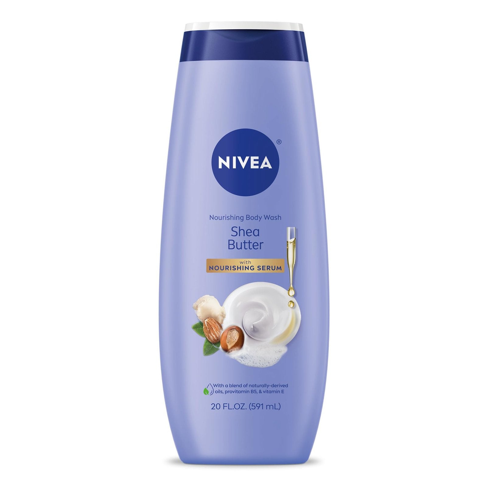 NIVEA Body Wash Shea Butter (20 oz)/12pk