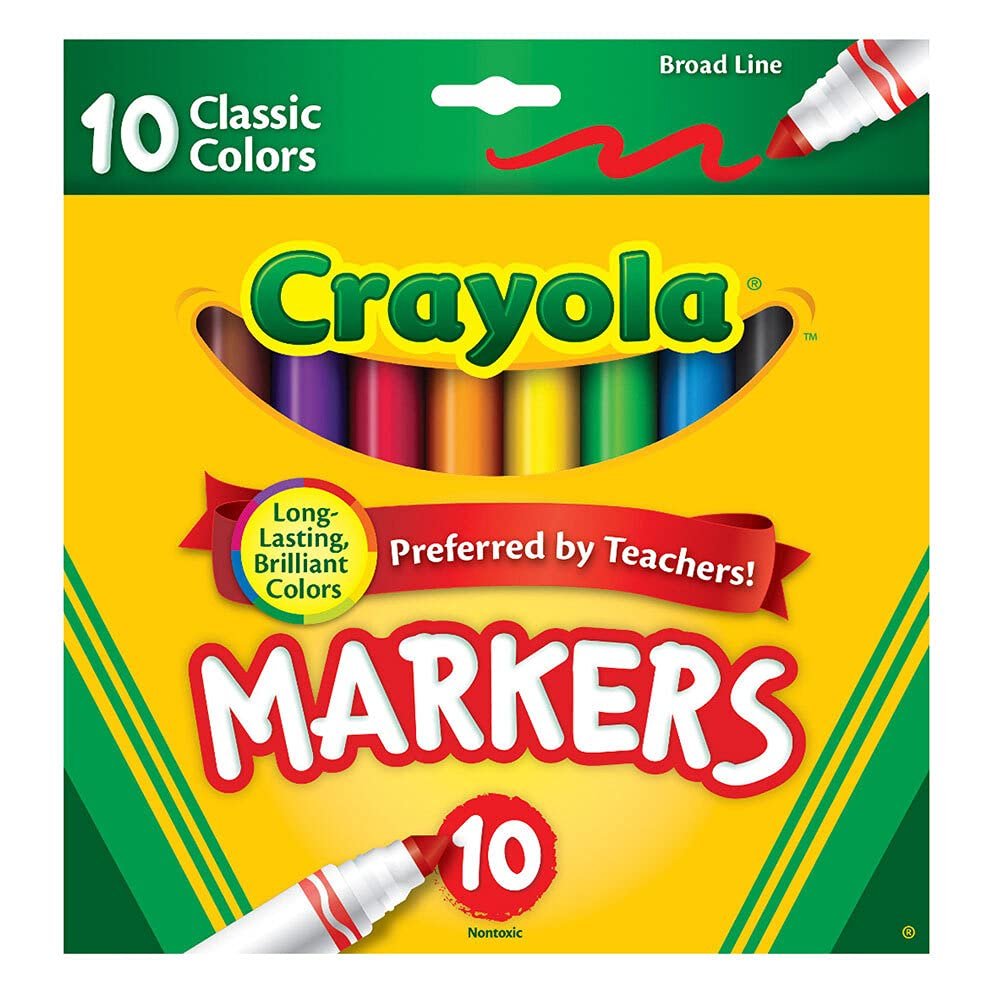 Crayola Markers (10 Count)/24pk