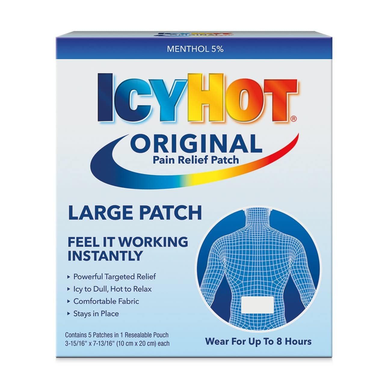 Icy Hot Extra Strength Medicated Patches (5 Count)/24pk