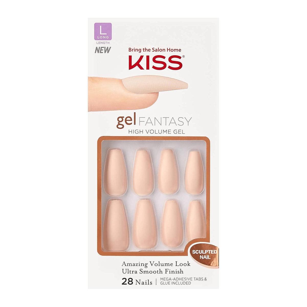 Gel Sculpt Nails 4 The Cause/36pk