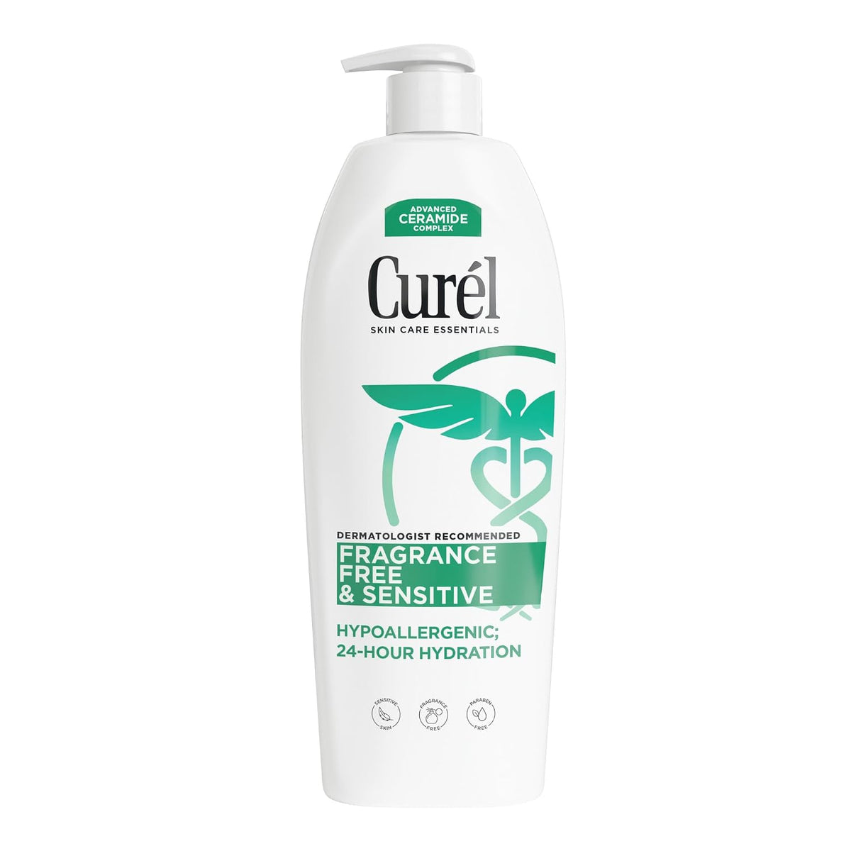 Curél Daily Moisture Fragrance Free, 20 oz — 4 Per Case