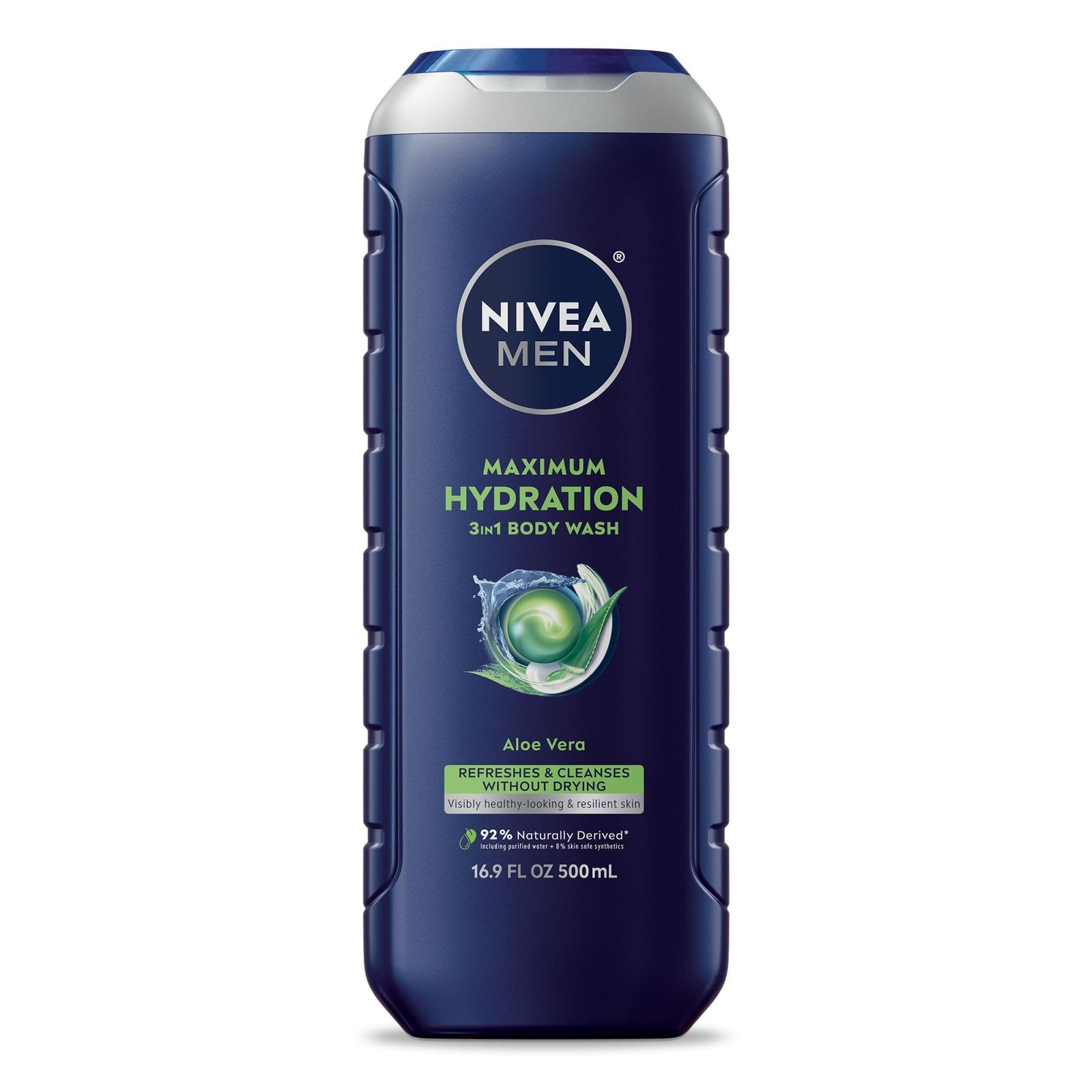 NIVEA Men Maximum Hydration Body Wash (16.9 oz)/12pk