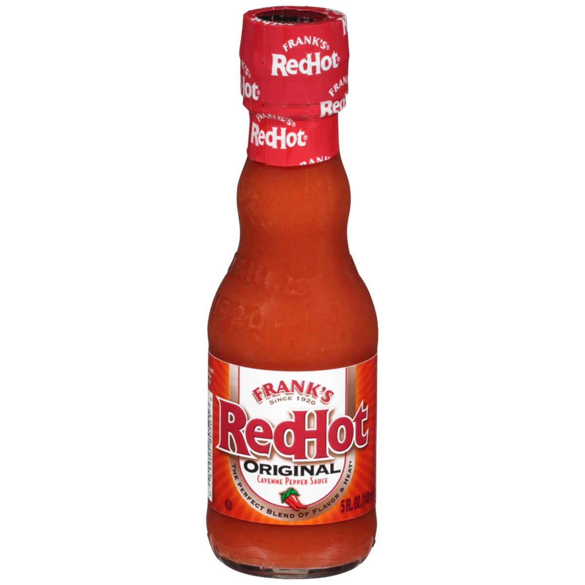 Frank's Red Hot Cayenne Sauce (5 oz, 2 Pack)/12pk