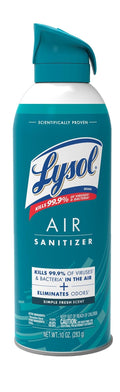 Lysol Air Sanitizer Spray Simple Fresh (10 oz)/6pk