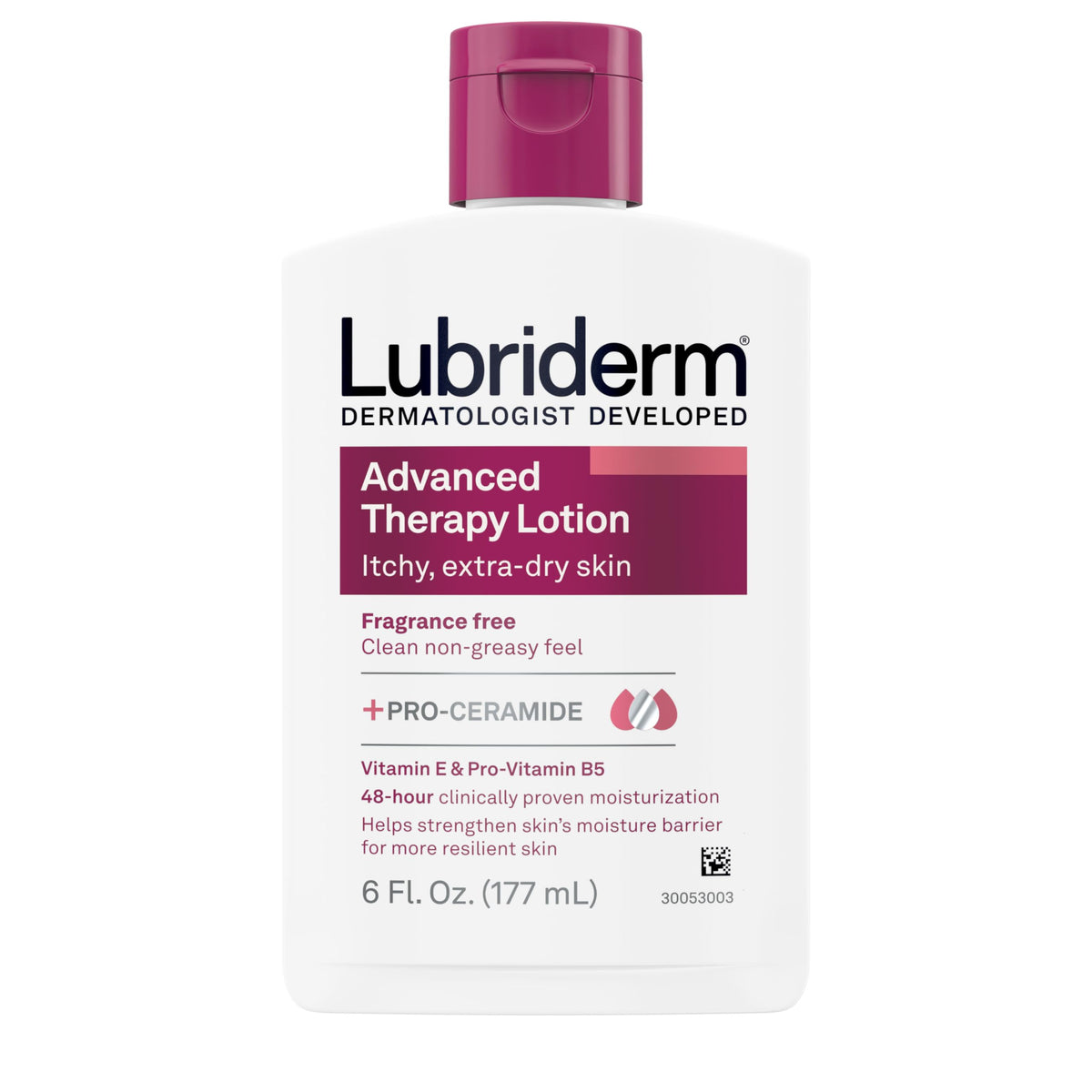 Lubriderm Lotion Adv Thrp, 6 oz — 12 Per Case