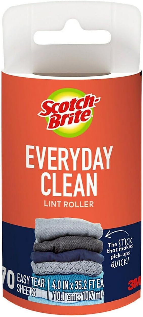 3M Lint Roller Sheets 70 ct — Case of 6
