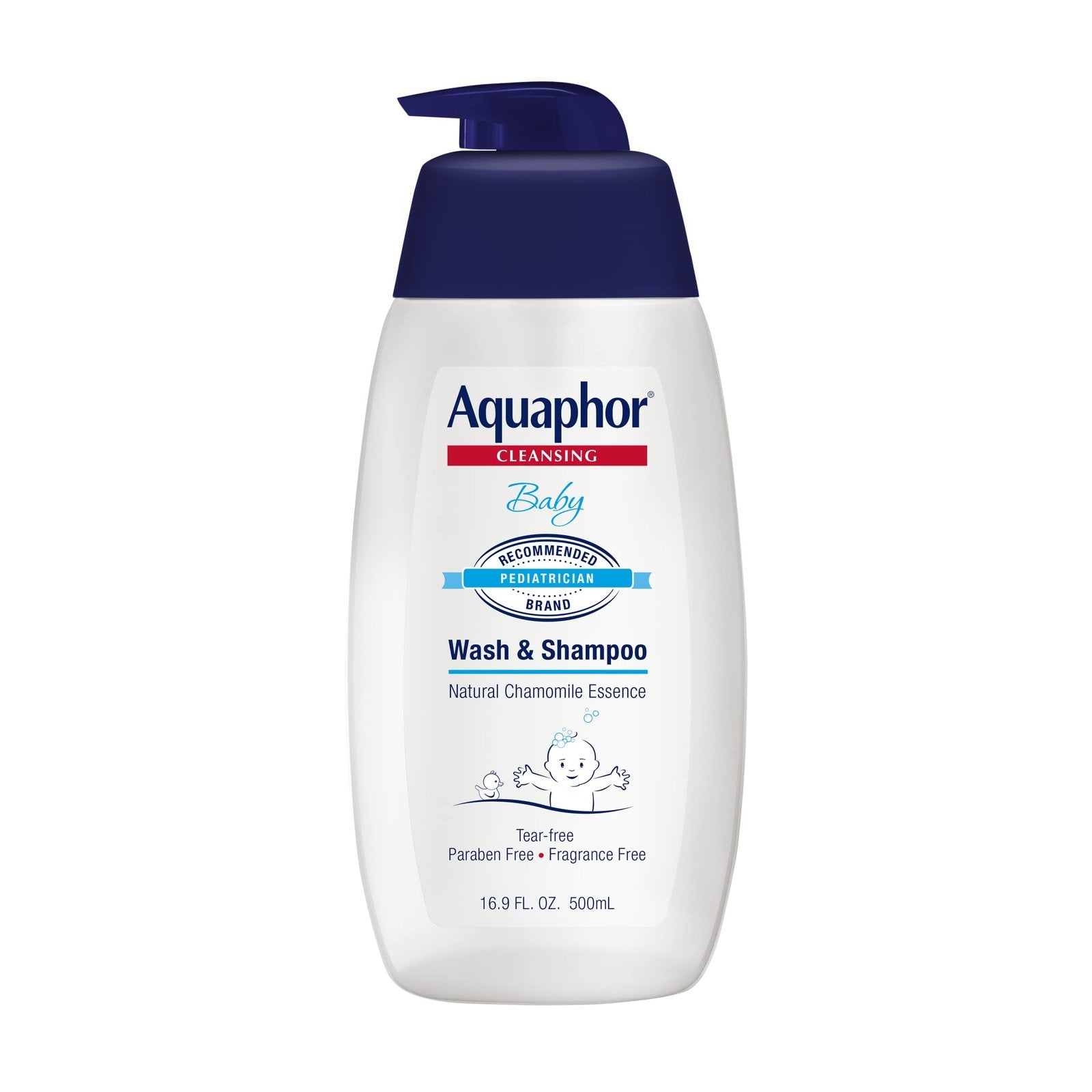 Aquaphor Baby Wash & Shampoo (16.9 oz)/12pk