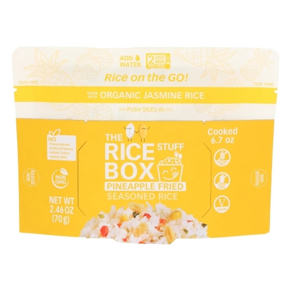 The Rice Stuff Pineapple Fried Seasoned Rice, 2.46 Ounce — 6 Per Case