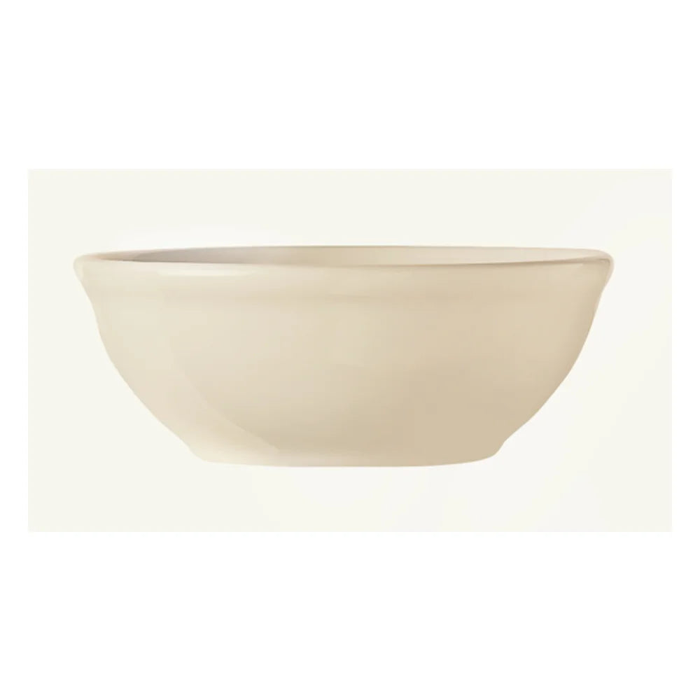 Libbey Princess White Cream White 12.5 Oz Rolled Edge Oatmeal Bowl 5 5/8" — 1 Per Case