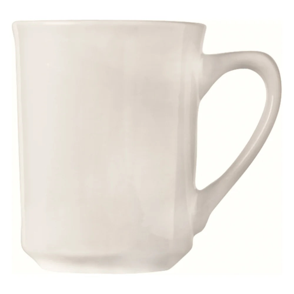 Libbey Porcelana 8.5 Oz Kona Mug Bright White — 1 Per Case