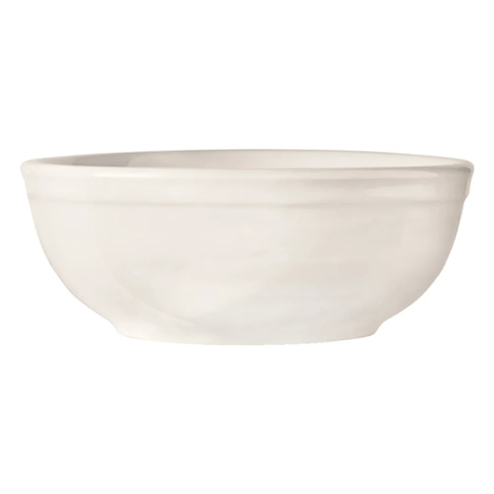 Libbey Porcelana Rolled Edge 15 Oz Oatmeal Bowl 5 5/8" - Bright White — 1 Per Case