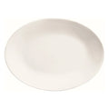 Libbey Porcelana Coupe Rolled Edge Oval Platter 9.75" X 7.5" - Bright White — 1 Per Case
