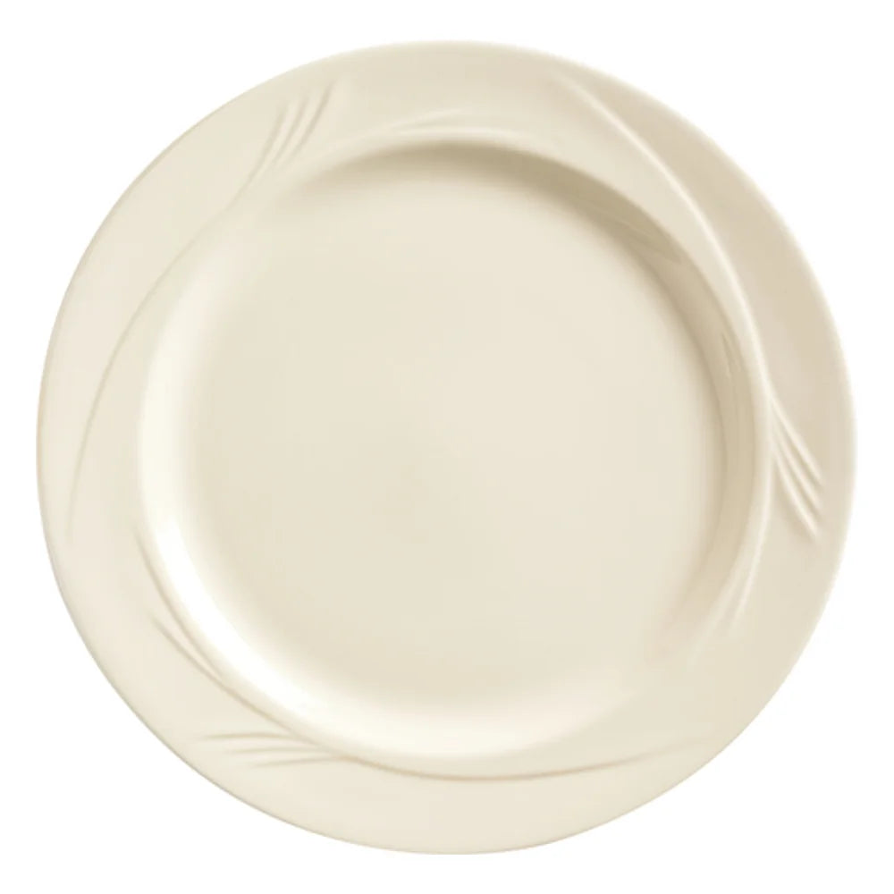 Libbey Endurance Medium Rim Plate 6.25" - Cream White, 36 Each — 1 Per Case