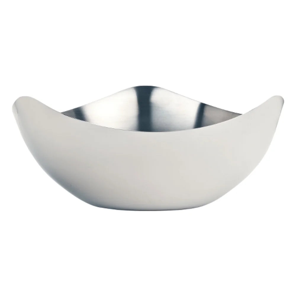 Libbey Brushed Metal Stainless Steel Tri-Tip Bowl 7.5", 35 Oz — 1 Per Case