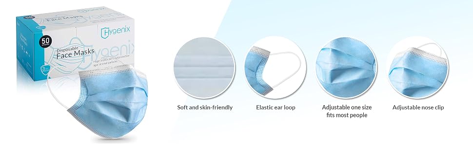 3ply Geniuscare Masks 25 ct — Case of 80