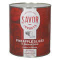 Savor Sliced Pineapple In Juice, 6.72 Pound — 6 Per Case
