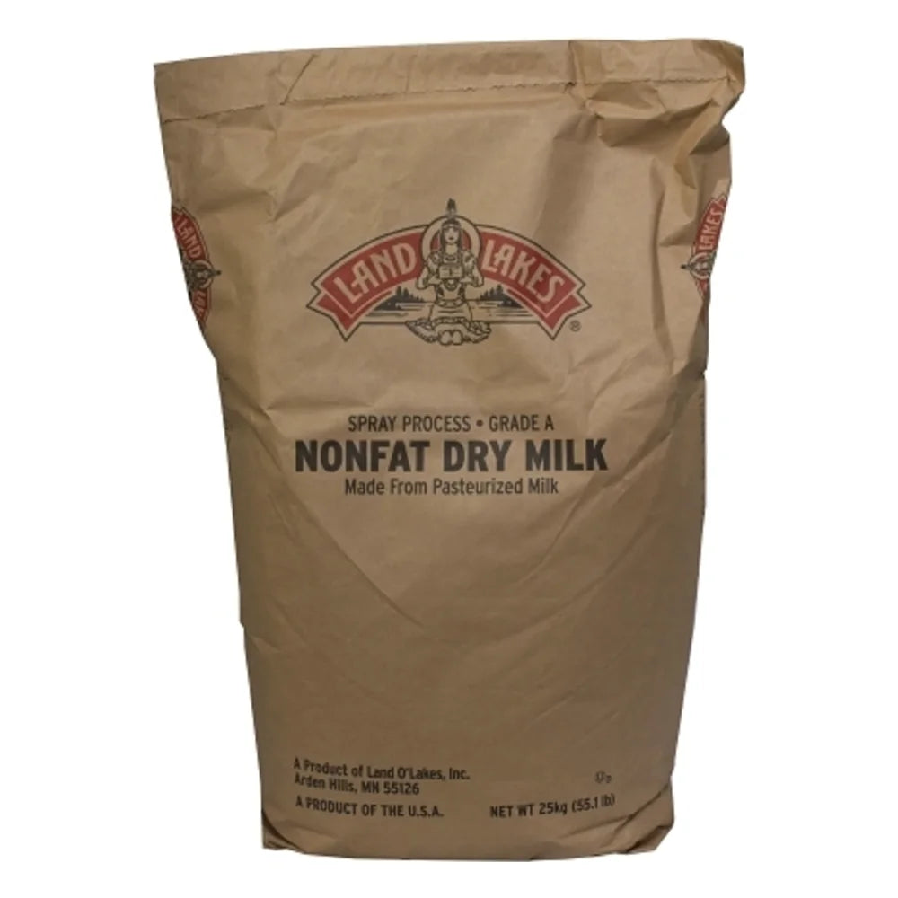 Commodity High-Heat Nonfat Dry Milk Powder, 25 Kilogram — 1 Per Case