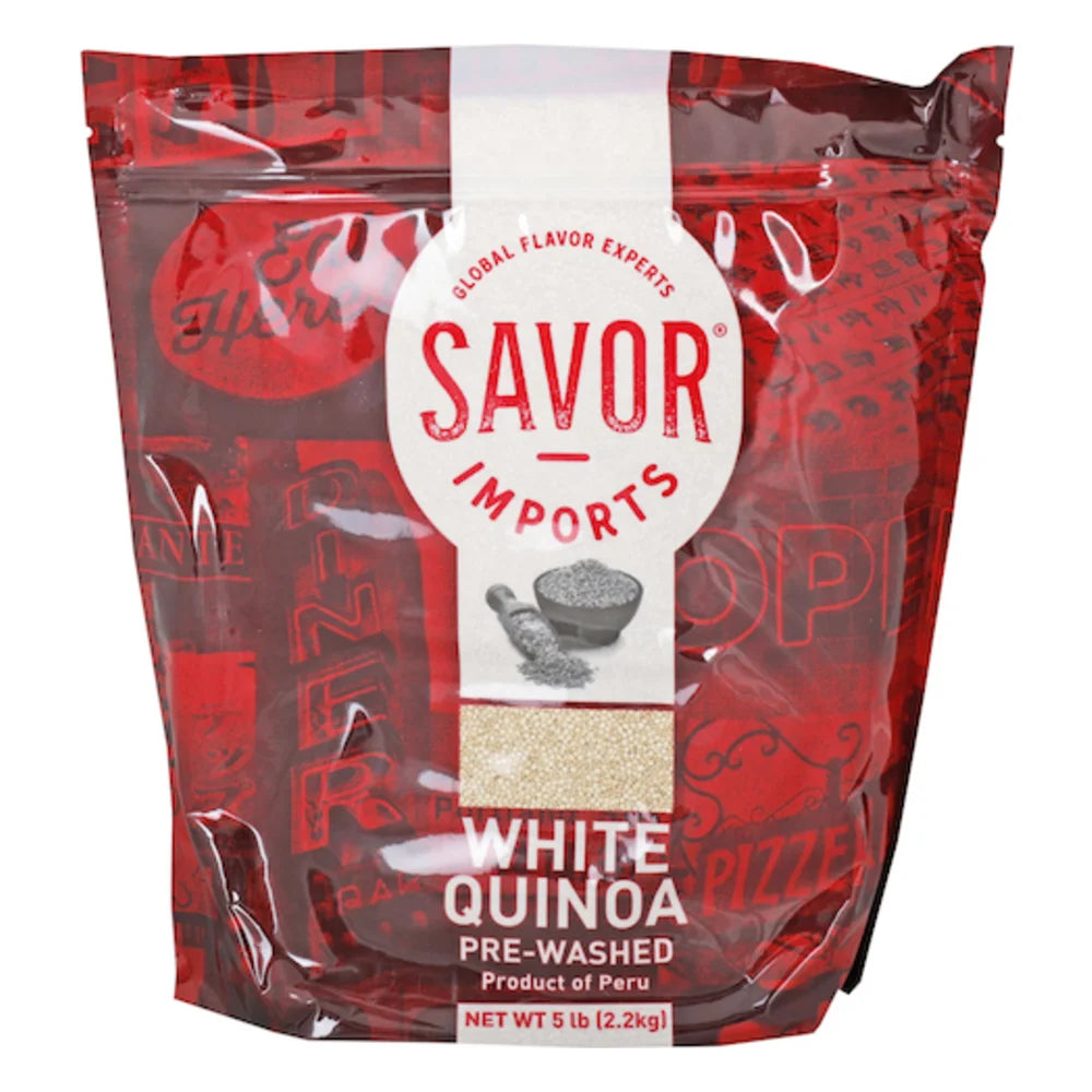Savor White Quinoa Grain Bulk, 5 Pound — 2 Per Case