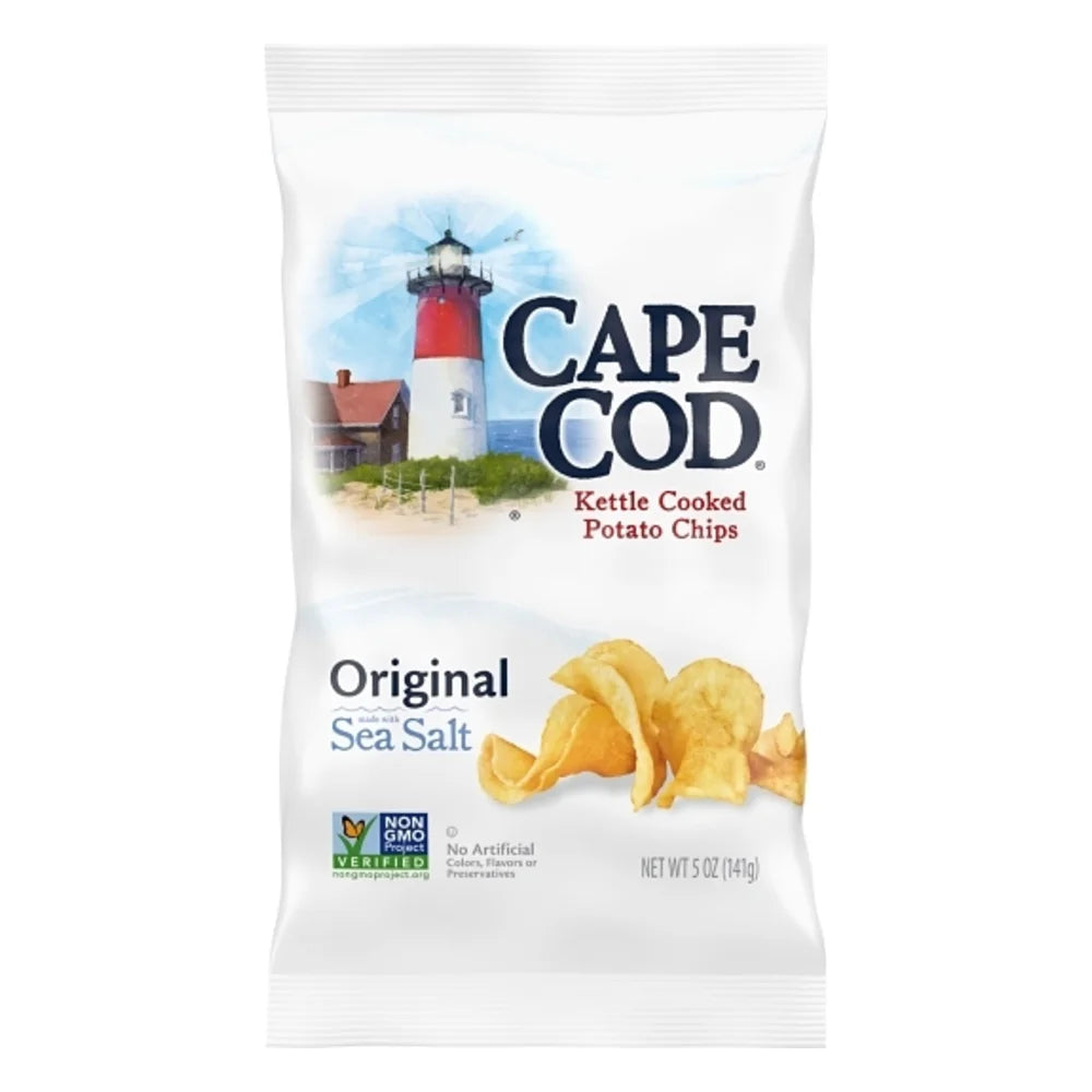 Cape Cod Original Salted Potato Chips, 5 Ounce — 8 Per Case