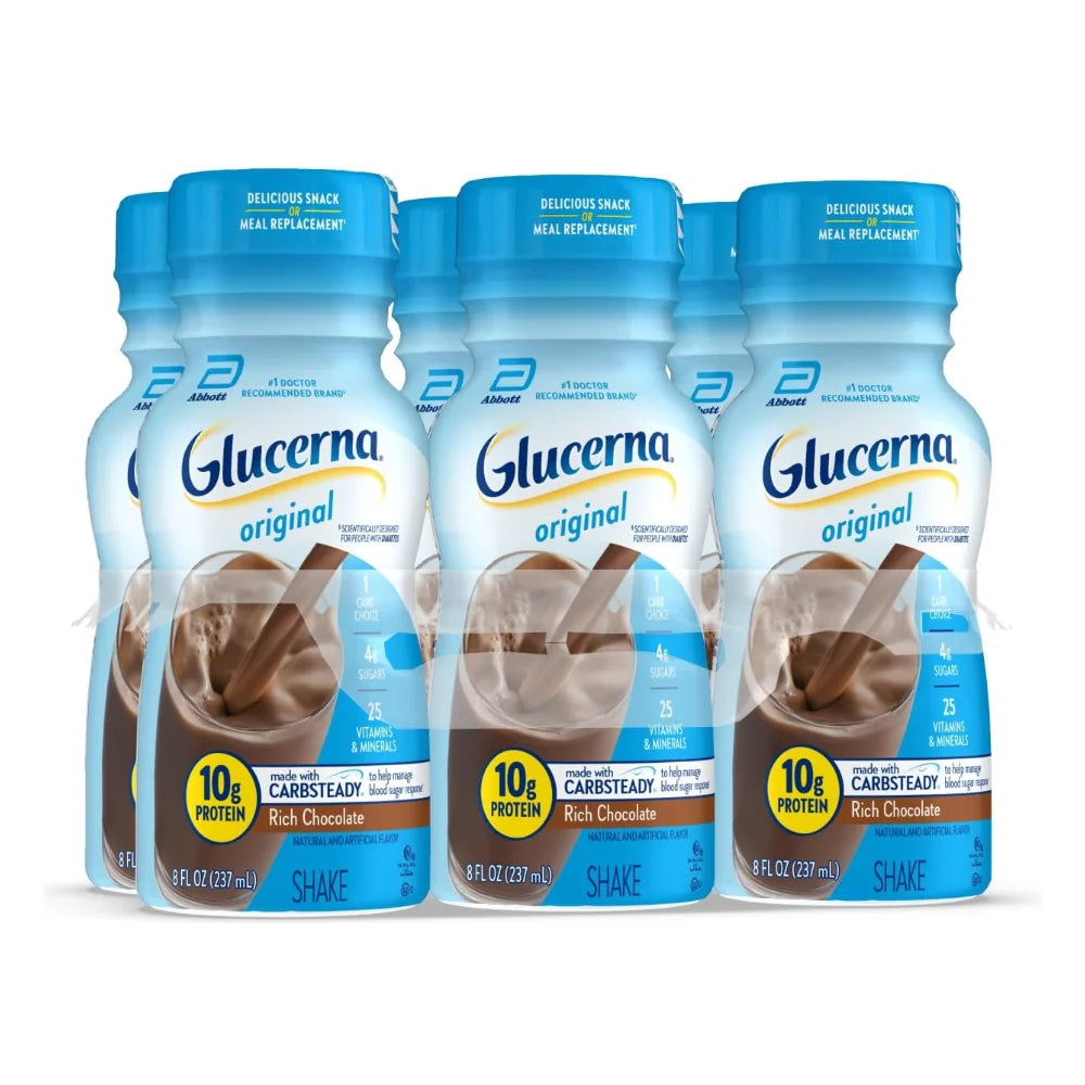 Glucerna Shake Creamy Chocolate Delight — 24 Per Case