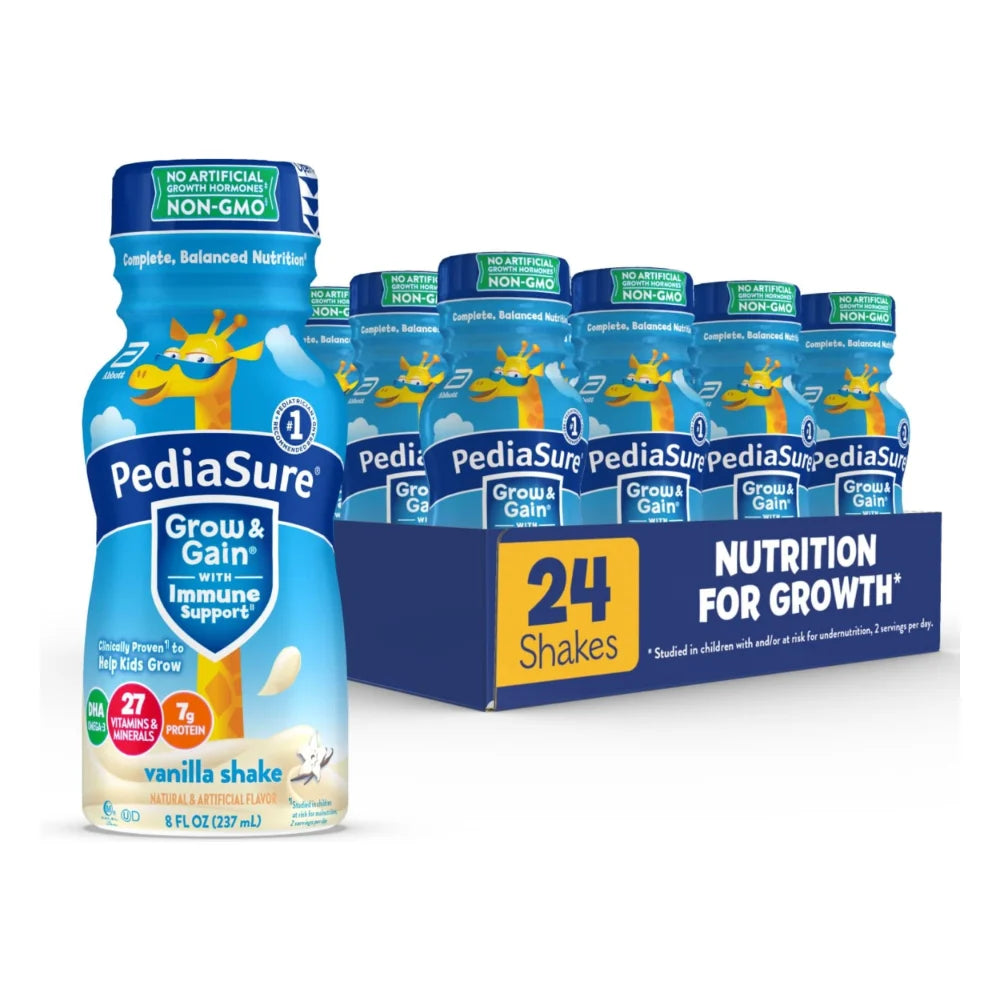 Pediasure Vanilla, 8 Fluid Ounce — 24 Per Case