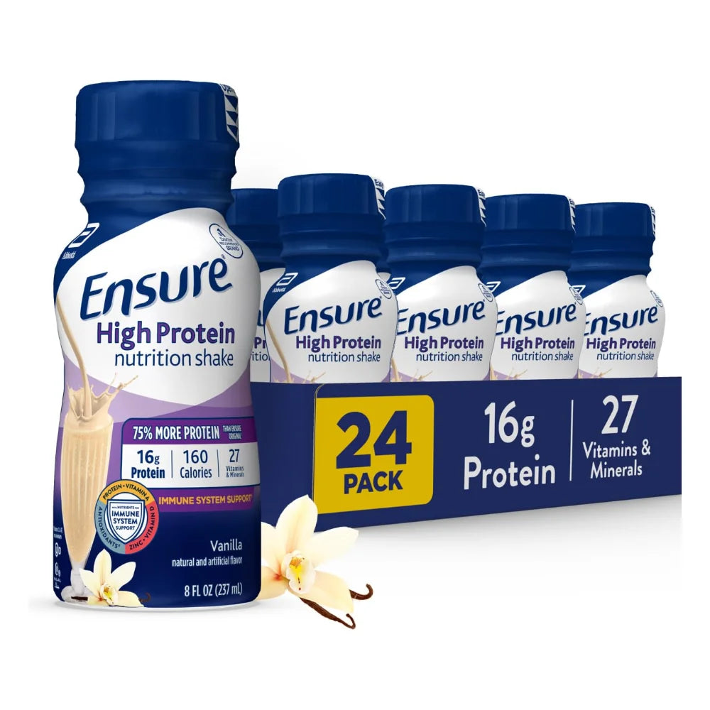 Ensure Drink High Protein Vanilla For Muscle Health, 48 Fluid Ounce — 4 Per Case