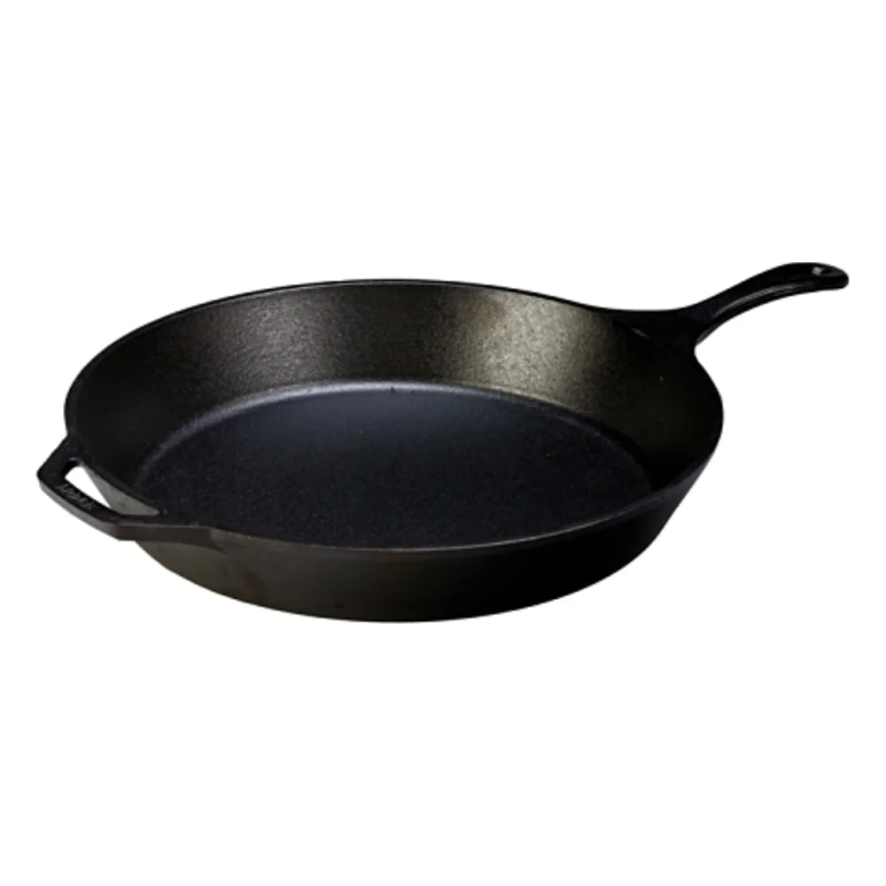 Lodge Preseasoned Cast Iron Skillet, 15" — 2 Per Case