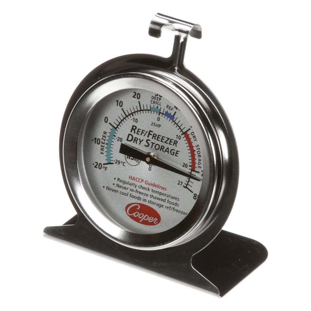 Cooper Negative 20 to 80F Refrigerated Freezer Thermometer — 1 Per Case