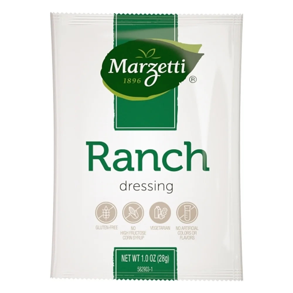 Marzetti Buttermilk Ranch Dressing Single Serve Packets, 1 Ounce — 102 Per Case