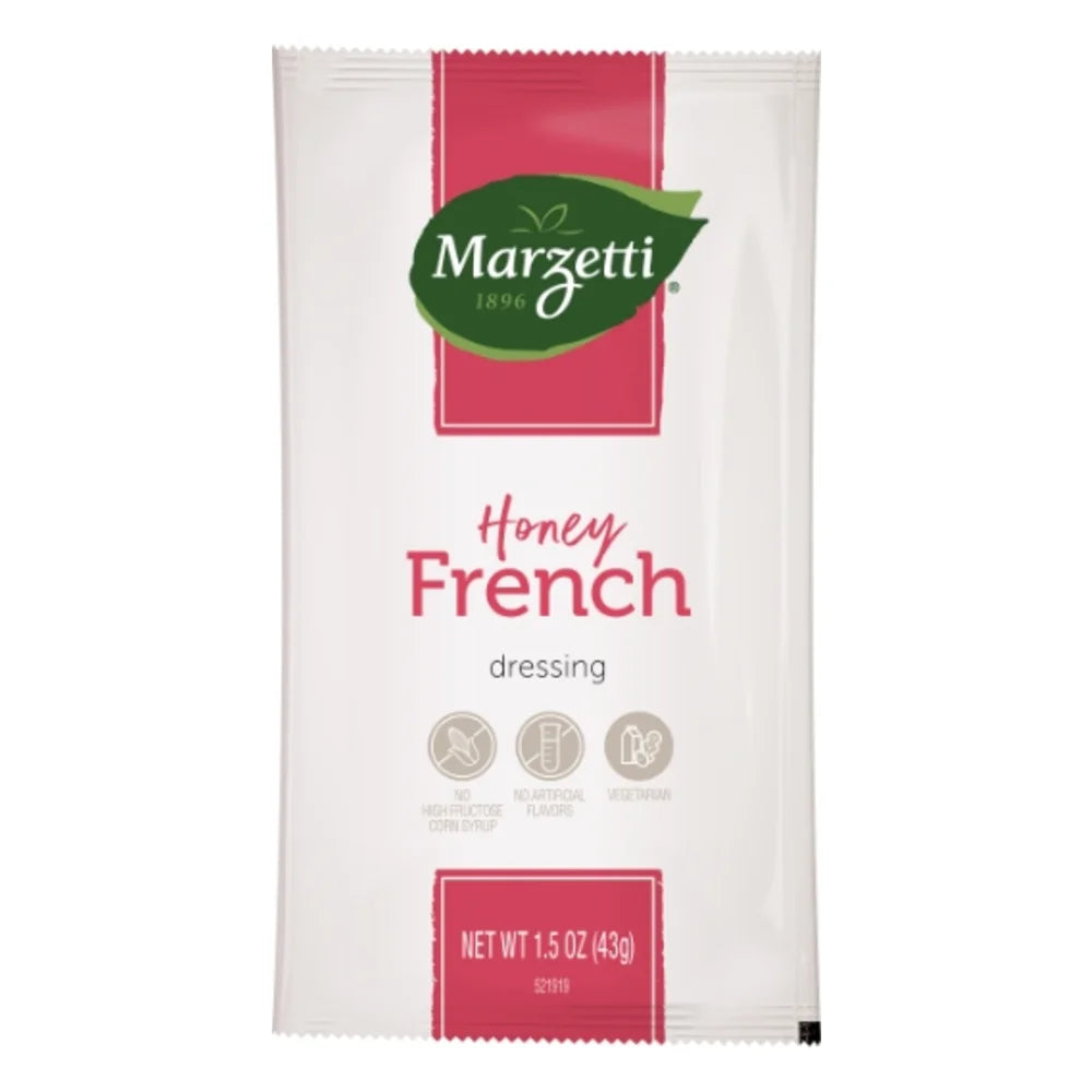 Marzetti Honey French Dressing Single Serve Packets, 1.5 Ounce — 120 Per Case