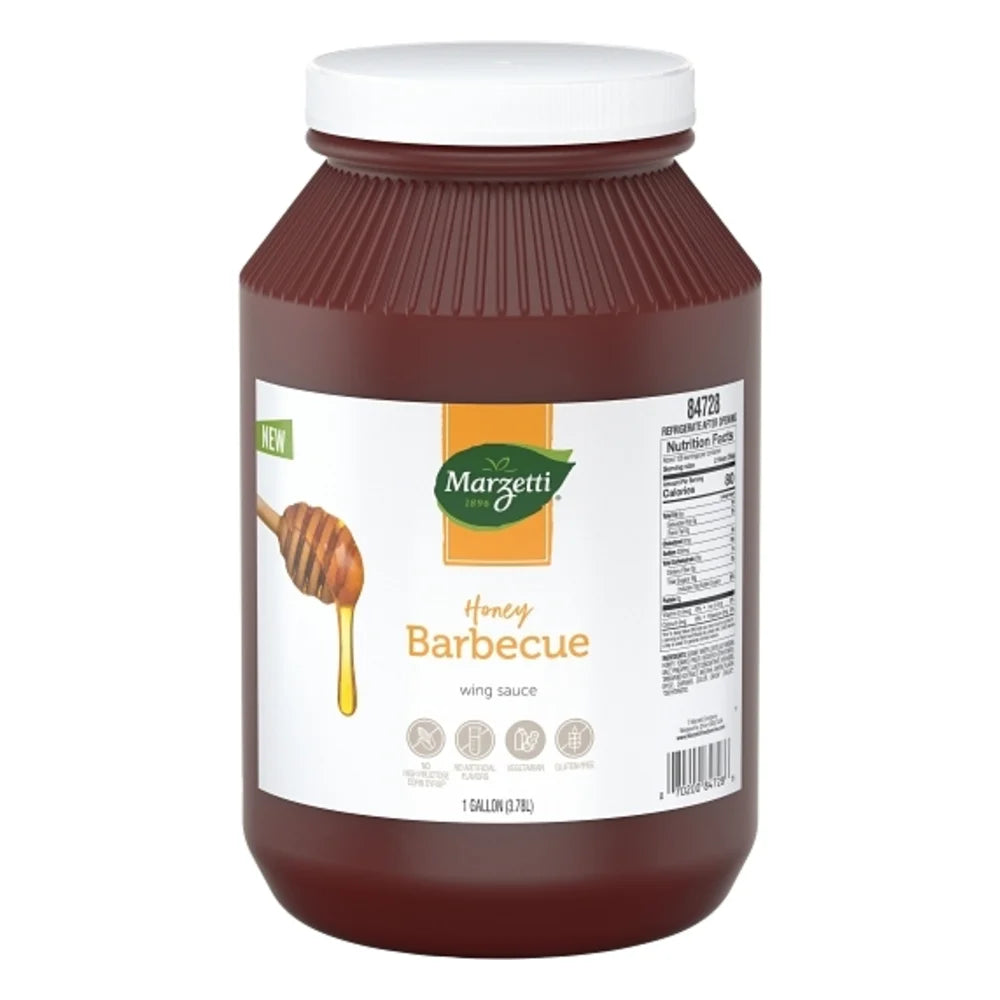 Marzetti Honey Wing Bbq Sauce Bottle, 1 Gallon — 4 Per Case